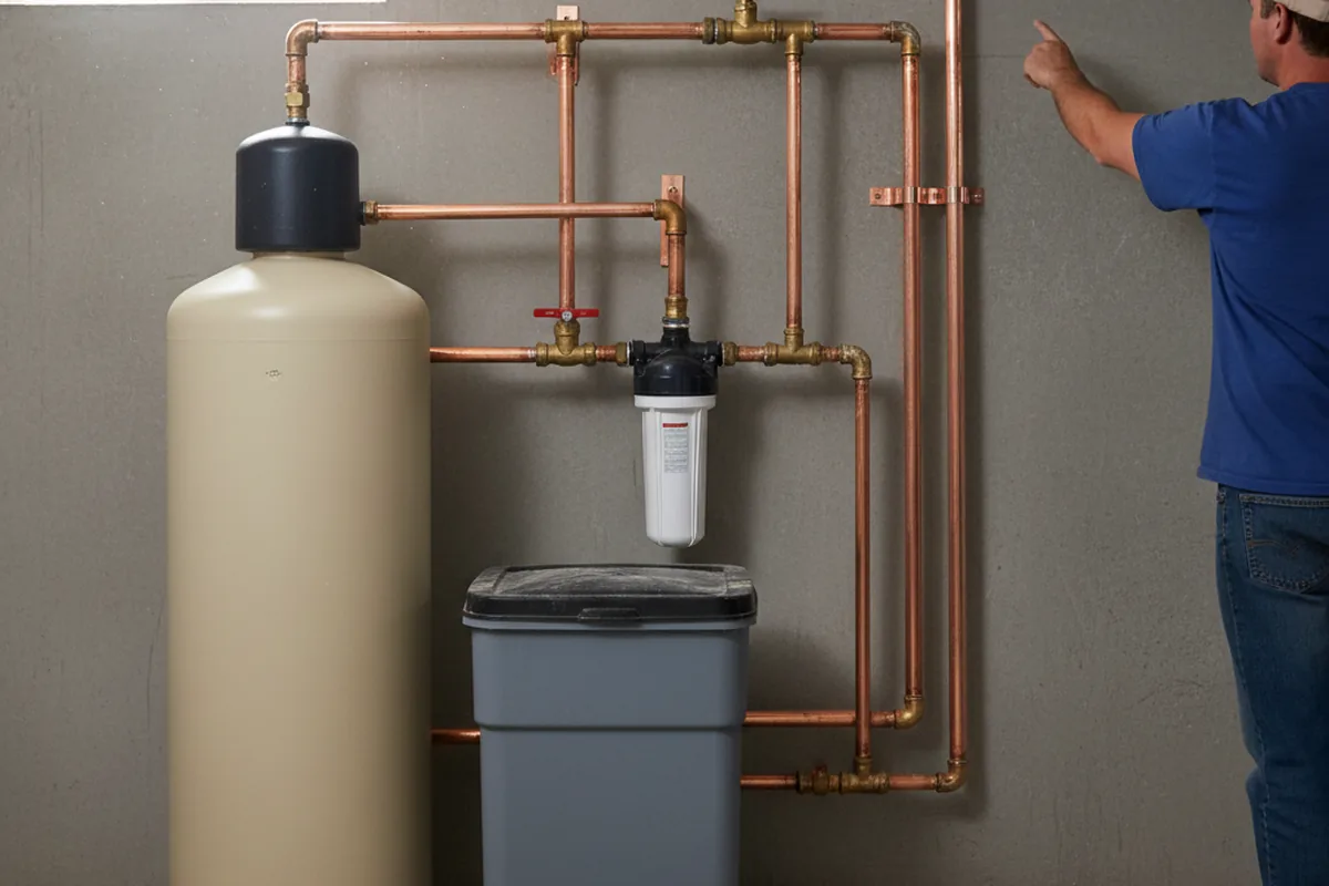 Whole-house water treatment system installed in Bellevue